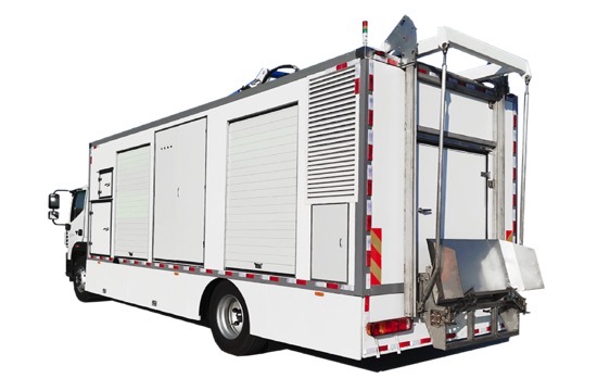 Mobile WorkStation for Microwave Medical Waste Treatment-Mobile Medical Waste Disposal Trucks