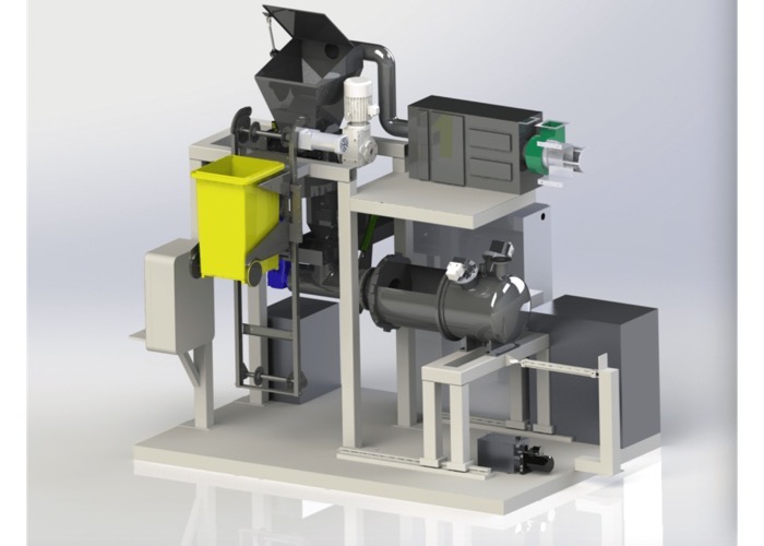 Medical Waste Microwave Disinfection Equipment Mdu 15m